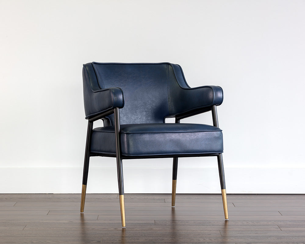 Derome Dining Armchair - Bravo Admiral