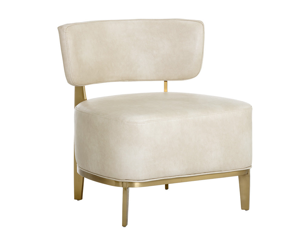 Melville Lounge Chair - Bravo Cream