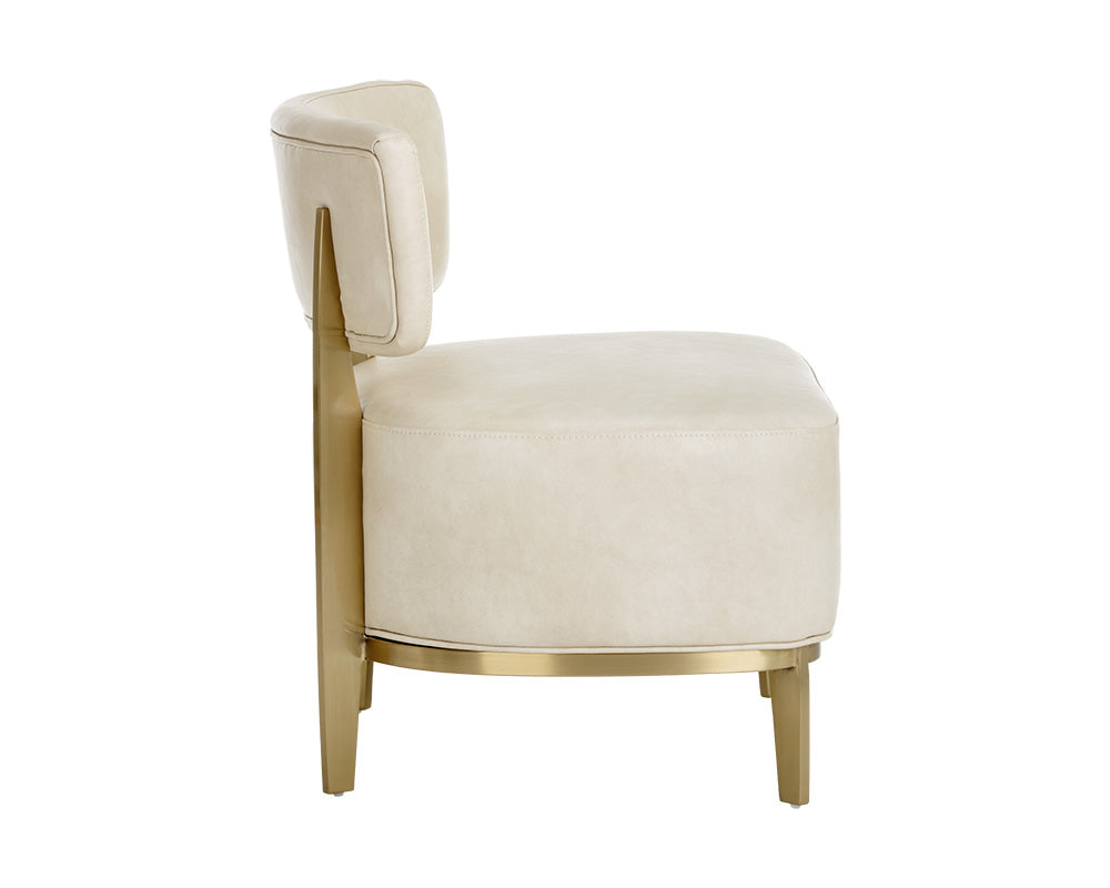 Melville Lounge Chair - Bravo Cream