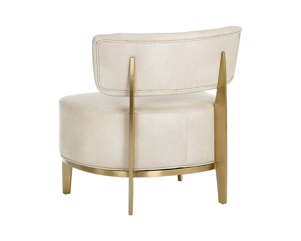 Melville Lounge Chair - Bravo Cream