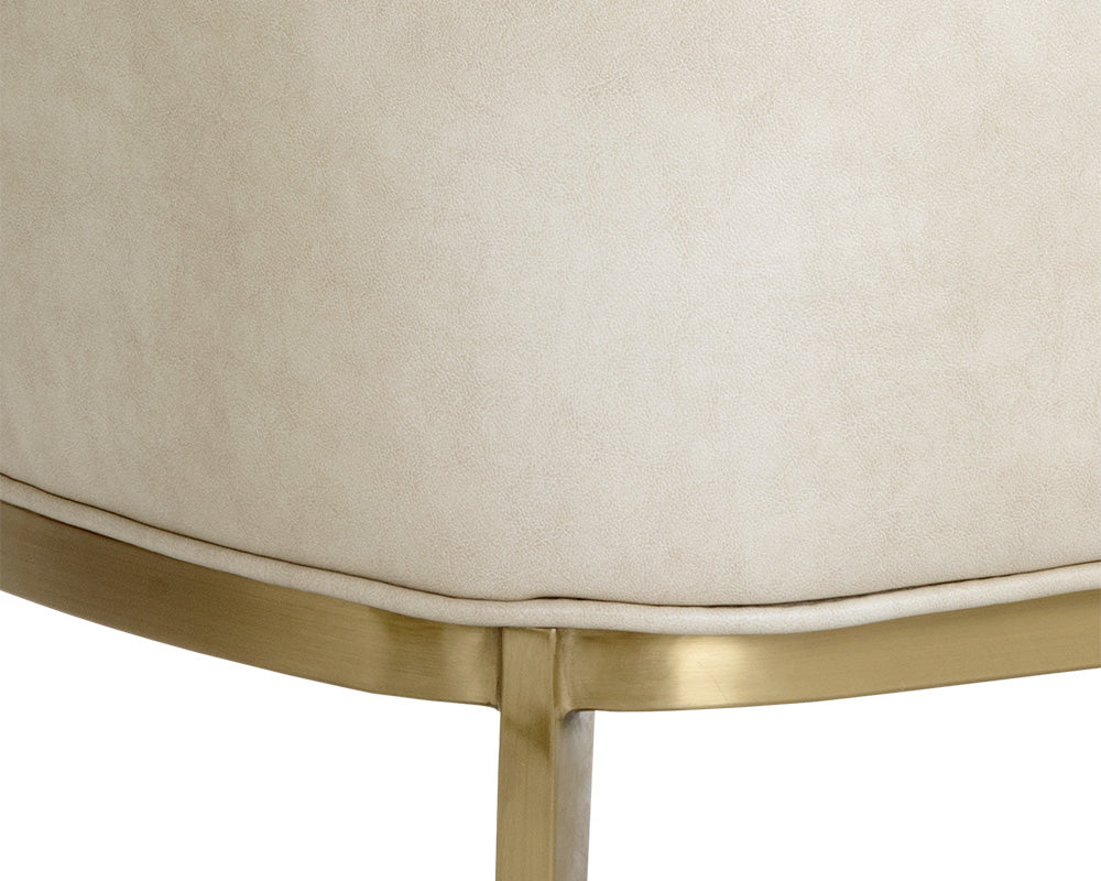 Melville Lounge Chair - Bravo Cream