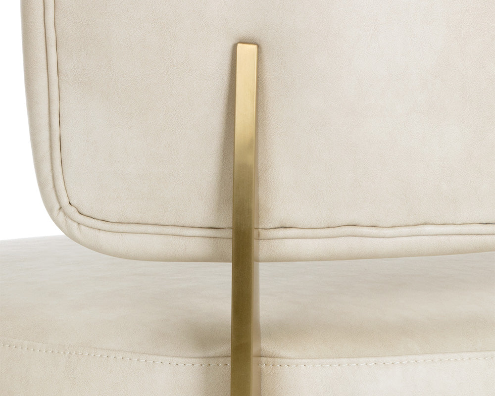 Melville Lounge Chair - Bravo Cream