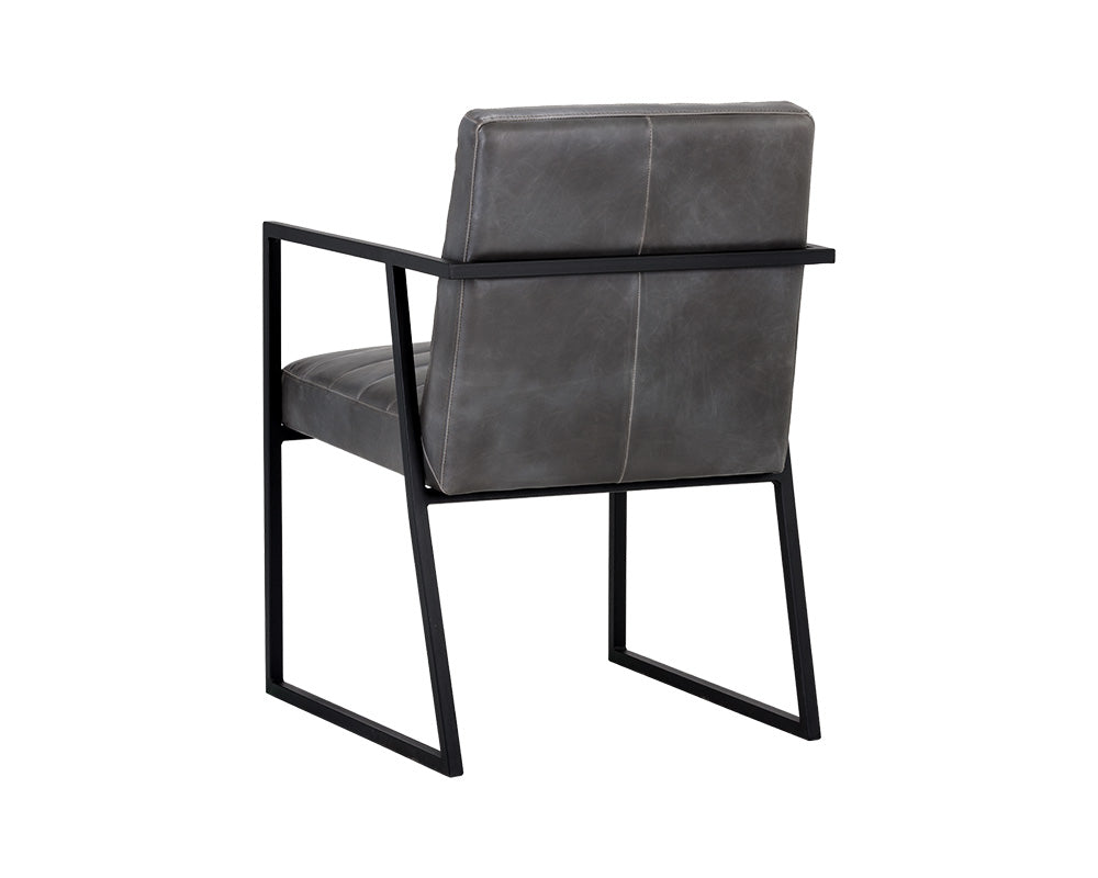 Spyros Dining Armchair - Overcast Grey