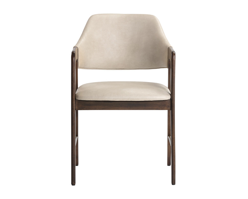 Milton Dining Armchair - Bravo Cream