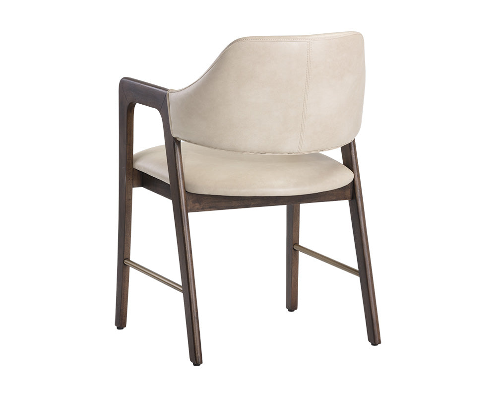 Milton Dining Armchair - Bravo Cream