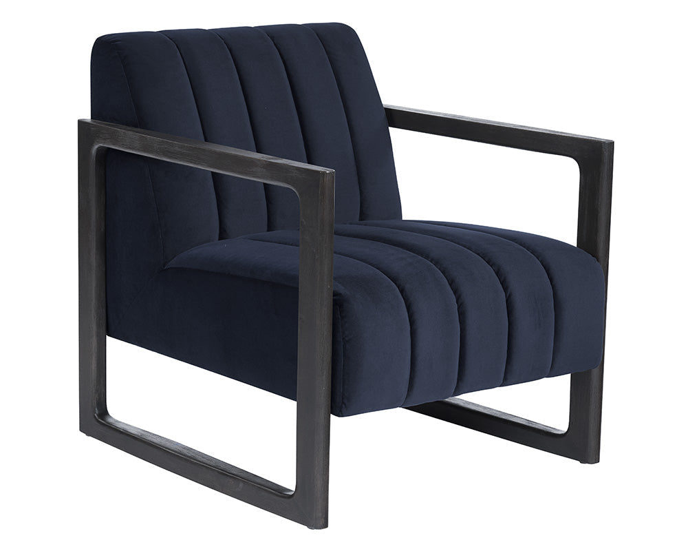 Joaquin Lounge Chair - Metropolis Blue