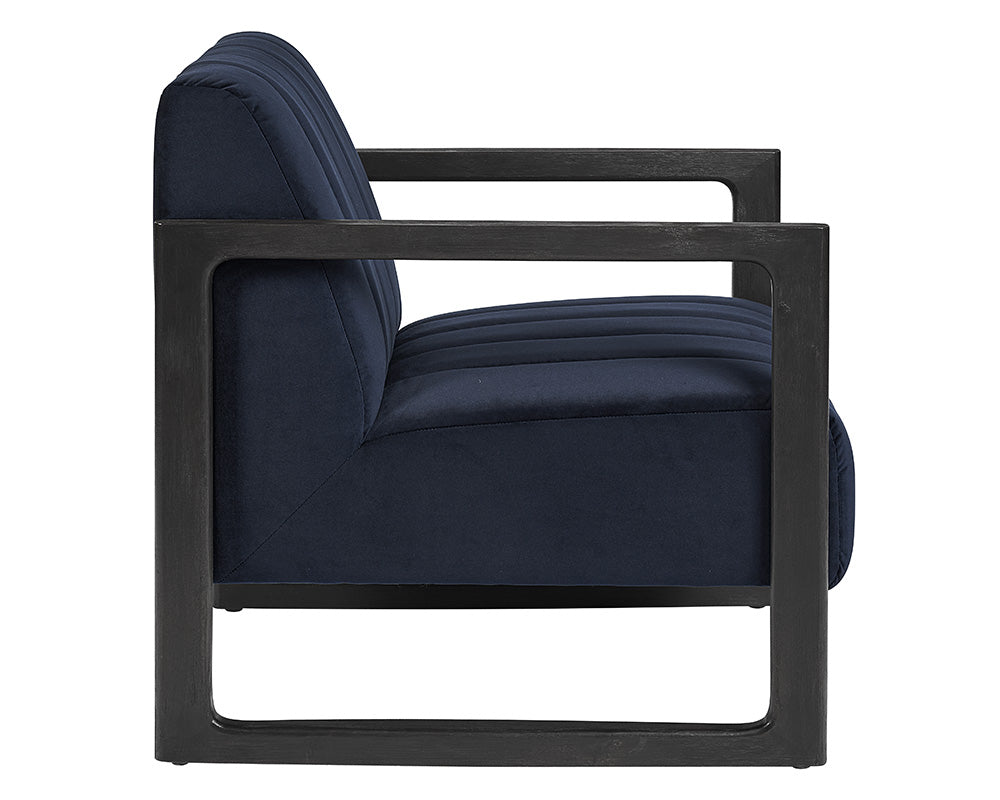 Joaquin Lounge Chair - Metropolis Blue