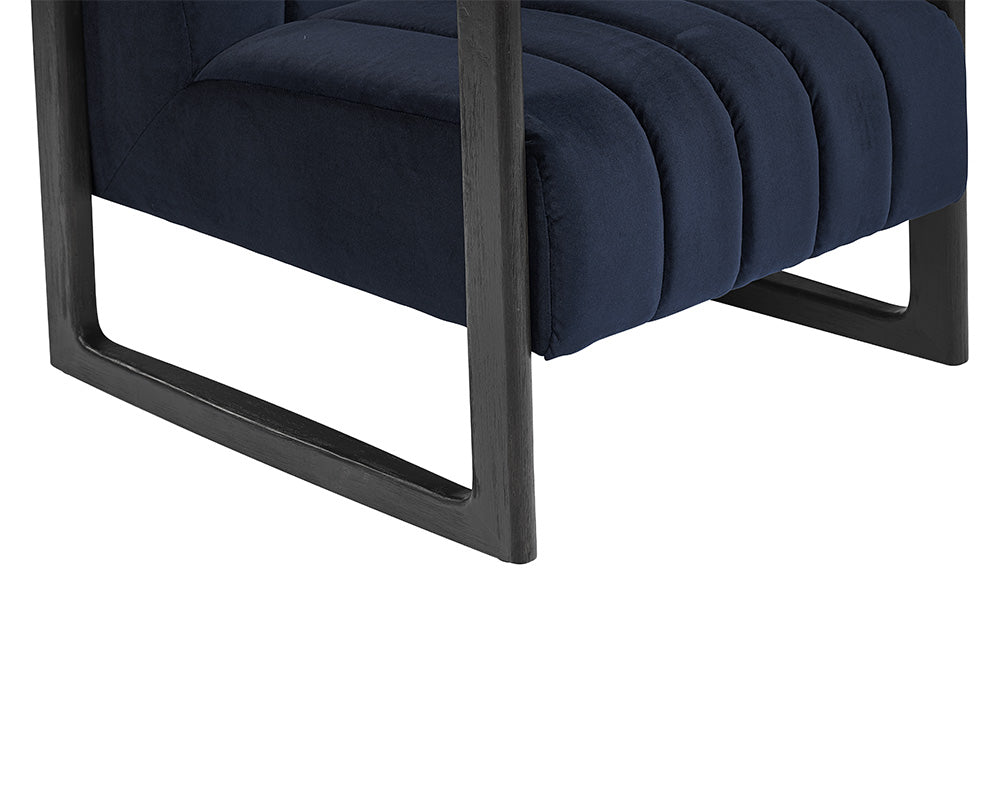 Joaquin Lounge Chair - Metropolis Blue