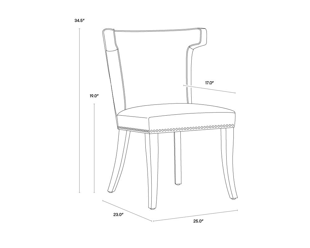 Murry Dining Chair - Bravo Cream