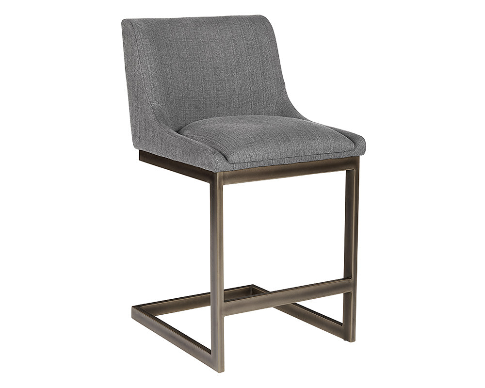 Holly Counter Stool - Zenith Graphite Grey