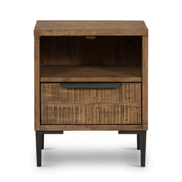 Wyeth Nightstand-Rustic Sandalwood