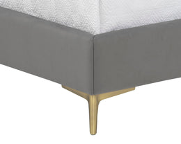 Cairo Bed - Queen - Antonio Charcoal