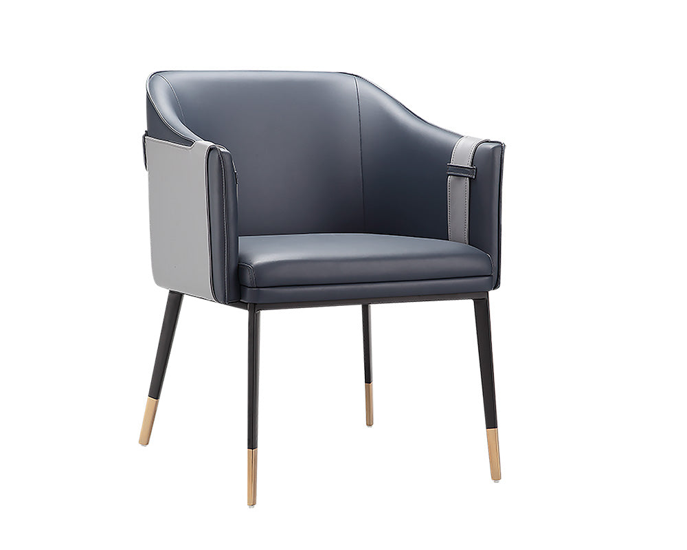 Carter Dining Armchair - Napa Thunder / Napa Slate