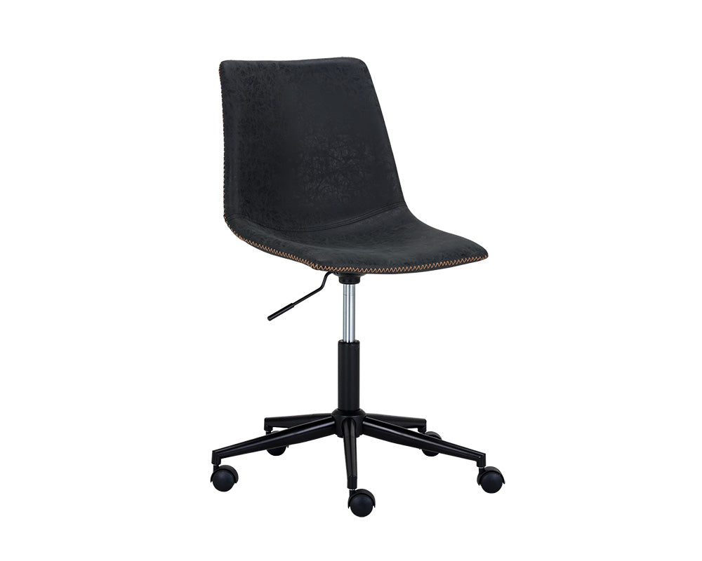 Cal Office Chair - Antique Black