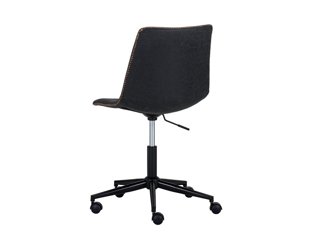 Cal Office Chair - Antique Black