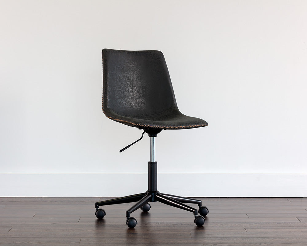 Cal Office Chair - Antique Black