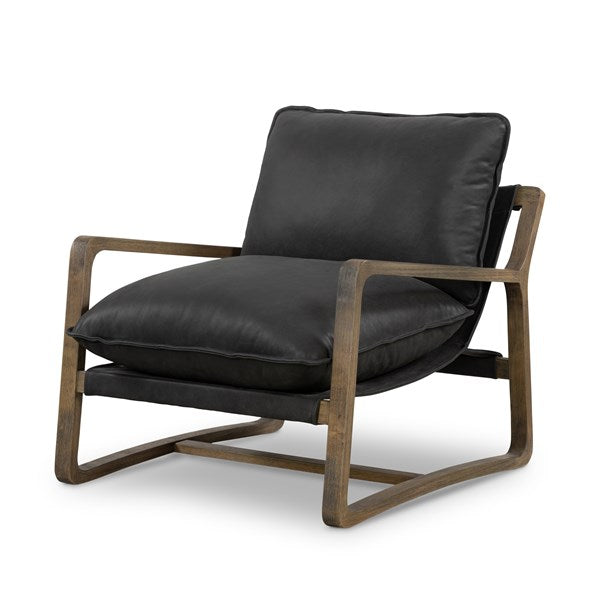 Ace Chair-Umber Black by Four Hands