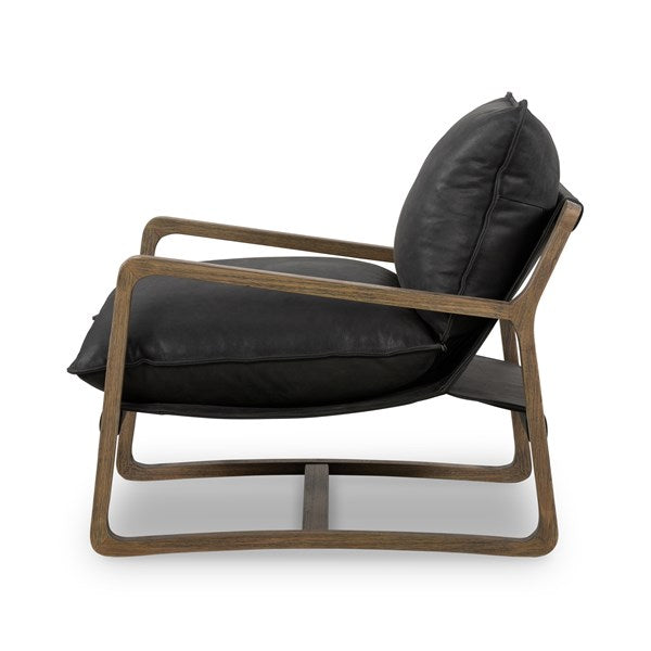 Ace Chair-Umber Black by Four Hands