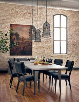 Jax Dining Chair-Misty Black