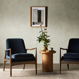 Braden Chair-Modern Velvet Shadow by Four Hands