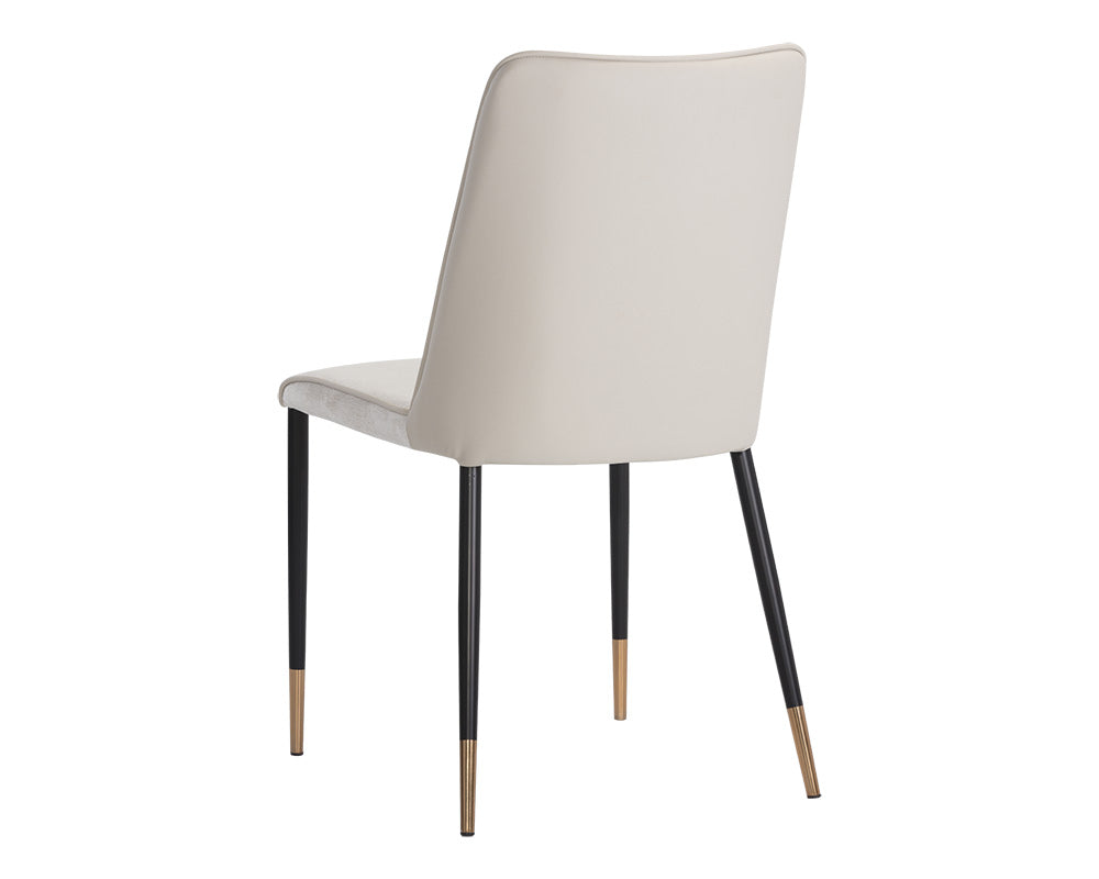 Klaus Dining Chair - Polo Club Muslin / Dillon Cream