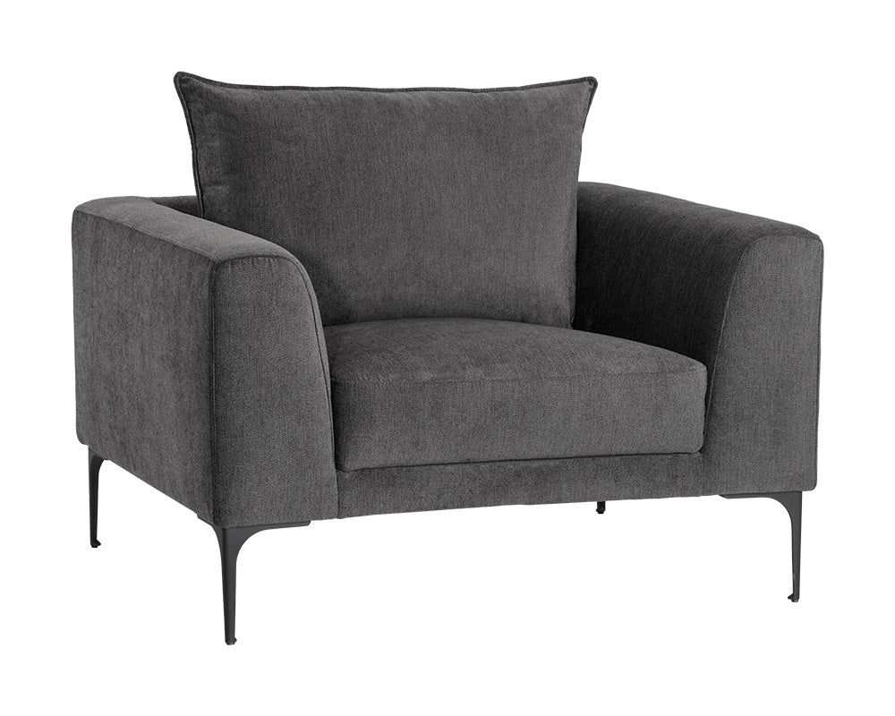 Virgo Armchair - Polo Club Kohl Grey