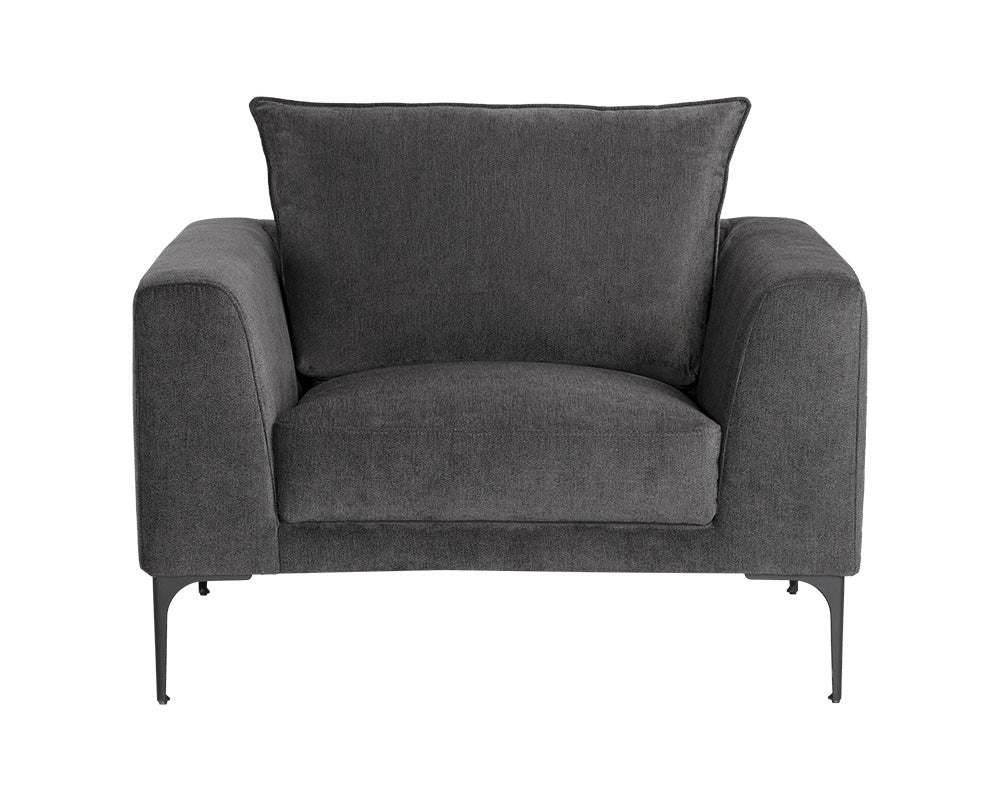 Virgo Armchair - Polo Club Kohl Grey