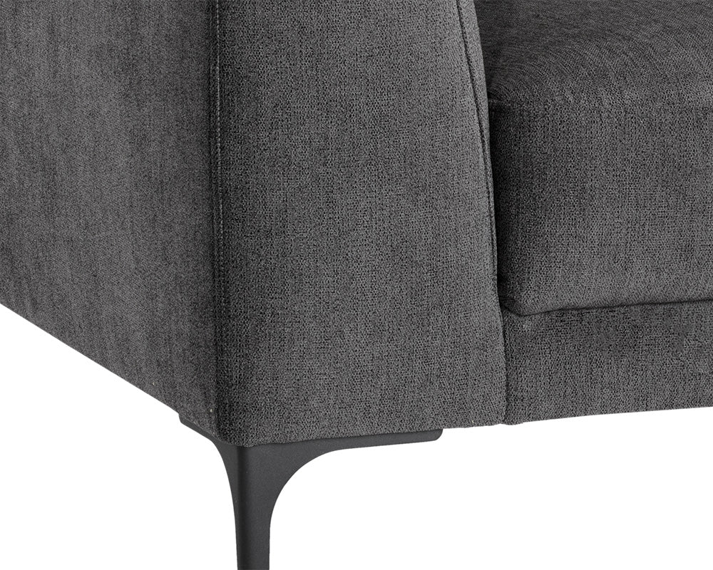 Virgo Armchair - Polo Club Kohl Grey