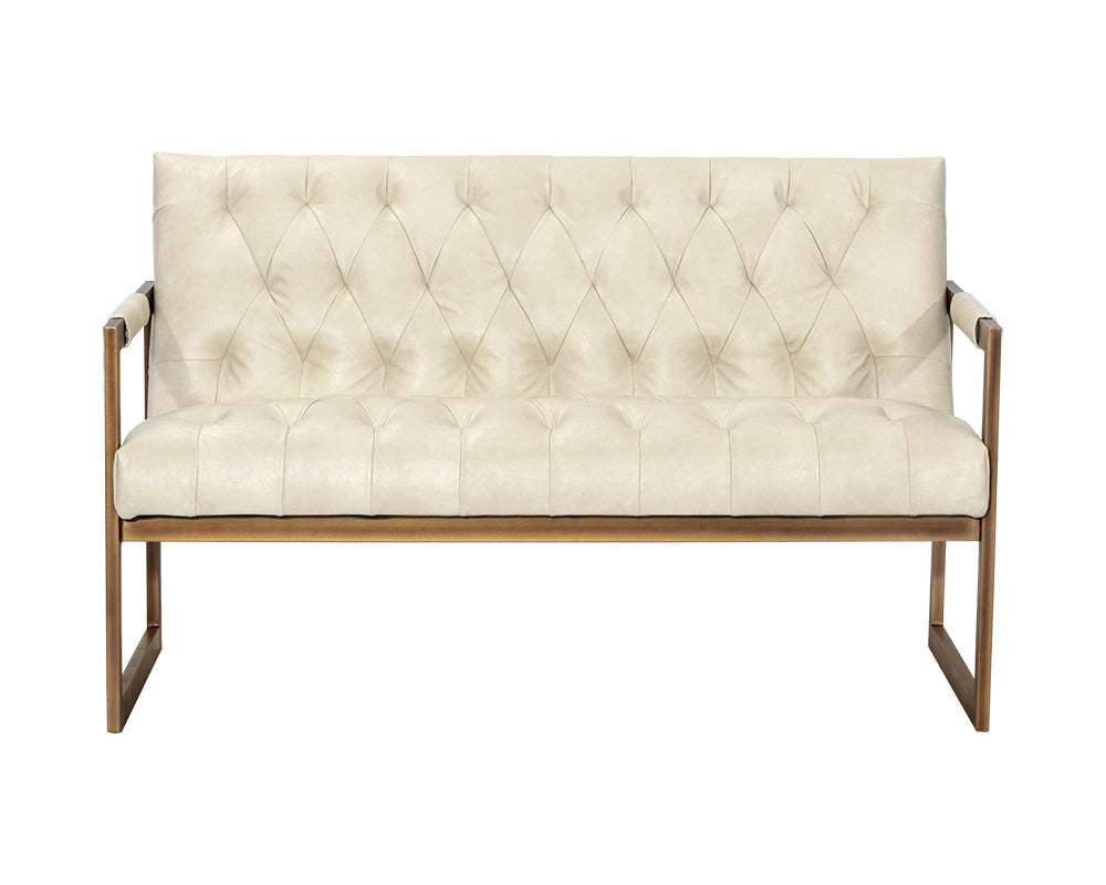 Monde 2 Seater Lounge Chair - Bravo Cream