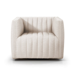 Augustine Swivel Chair - Dover Crescent by Four Hands