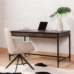 Inman Desk Chair - Orly Natural by Four Hands