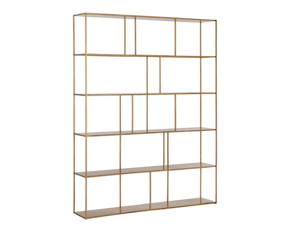 Eiffel Bookcase - Extra Large - Antique Brass