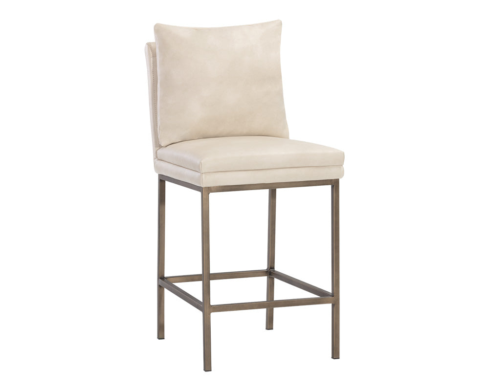 Paige Counter Stool - Bravo Cream