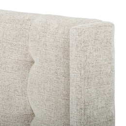 Newhall Bed-Plushtone Linen-Twin