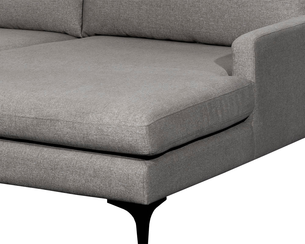 Andie Sofa Chaise - Raf - Davis Dark Grey