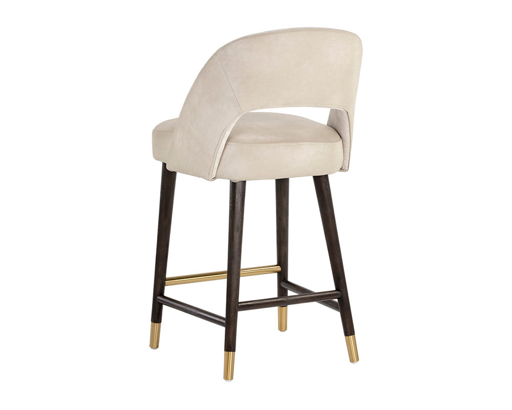 Monae Counter Stool - Bravo Cream / Polo Club Muslin