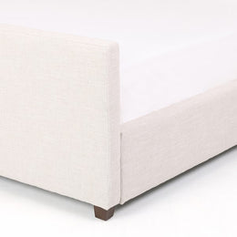 Daphne Bed-Cambric Ivory-King