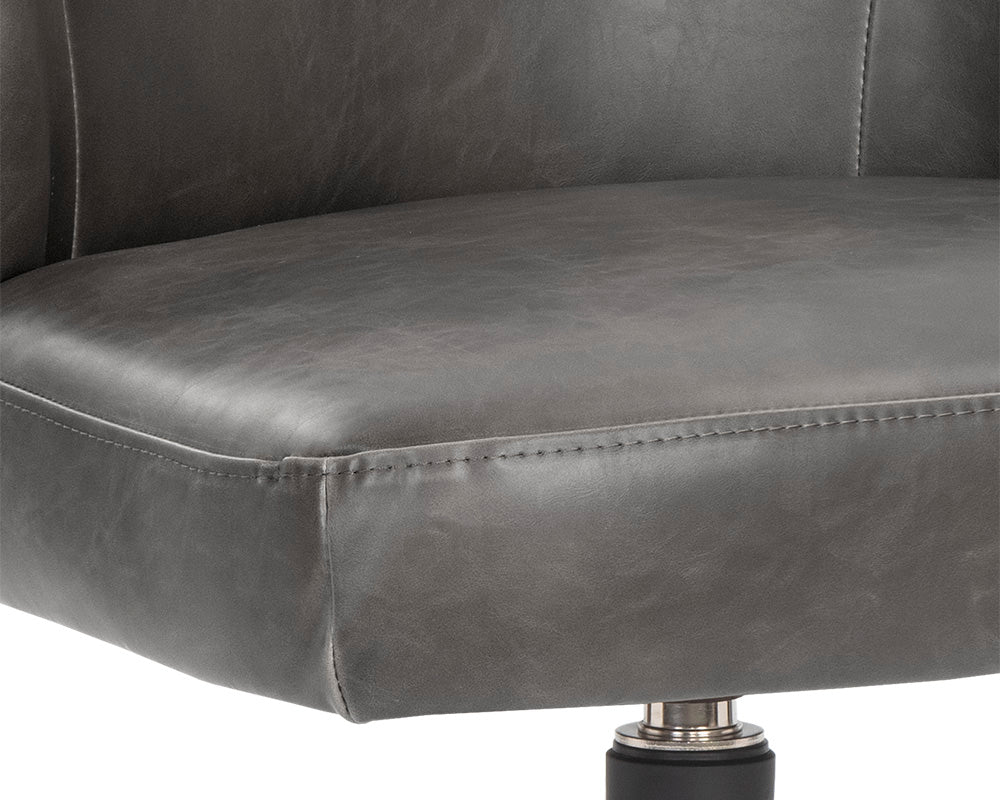 Bretta Swivel Dining Chair - Overcast Grey