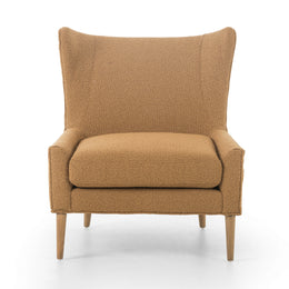 Marlow Wing Chair-Copenhagen Amber by Four Hands