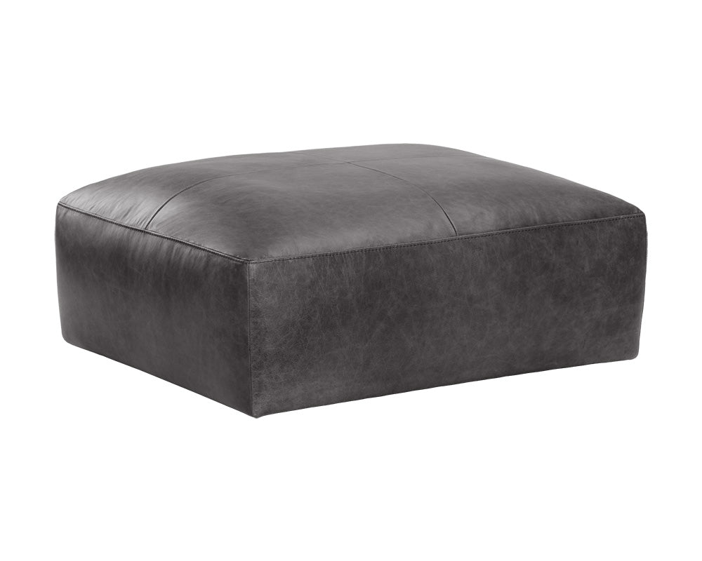 Watson Modular - Ottoman - Marseille Black Leather