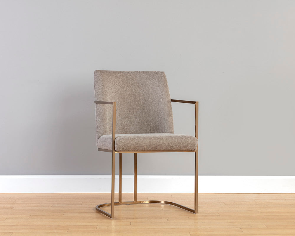 Rayla Dining Armchair - Belfast Oyster Shell