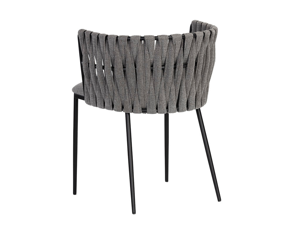 Sarai Dining Armchair - Belfast Koala Grey