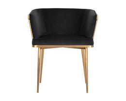 Caily Dining Armchair - Abbington Black