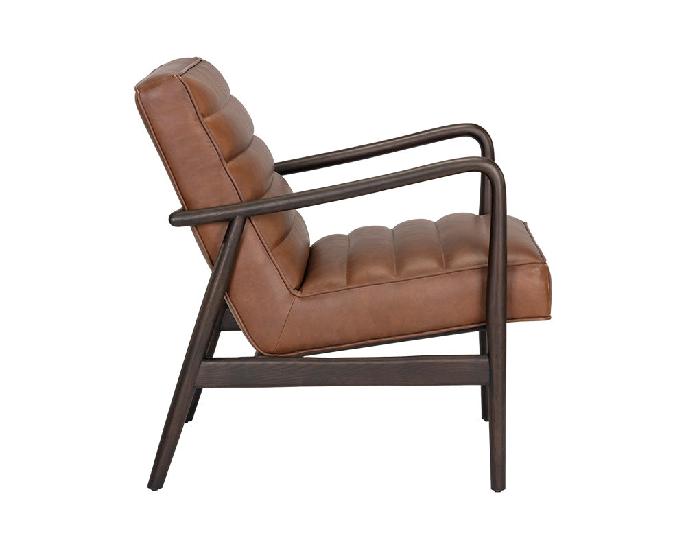 Lyric Lounge Chair - Vintage Caramel Leather