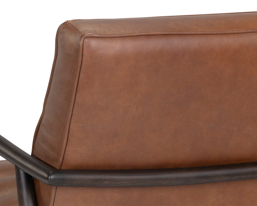 Lyric Lounge Chair - Vintage Caramel Leather