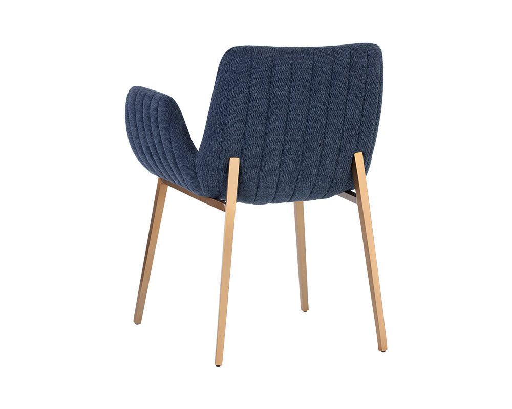 Lucano Dining Armchair - Belfast Navy