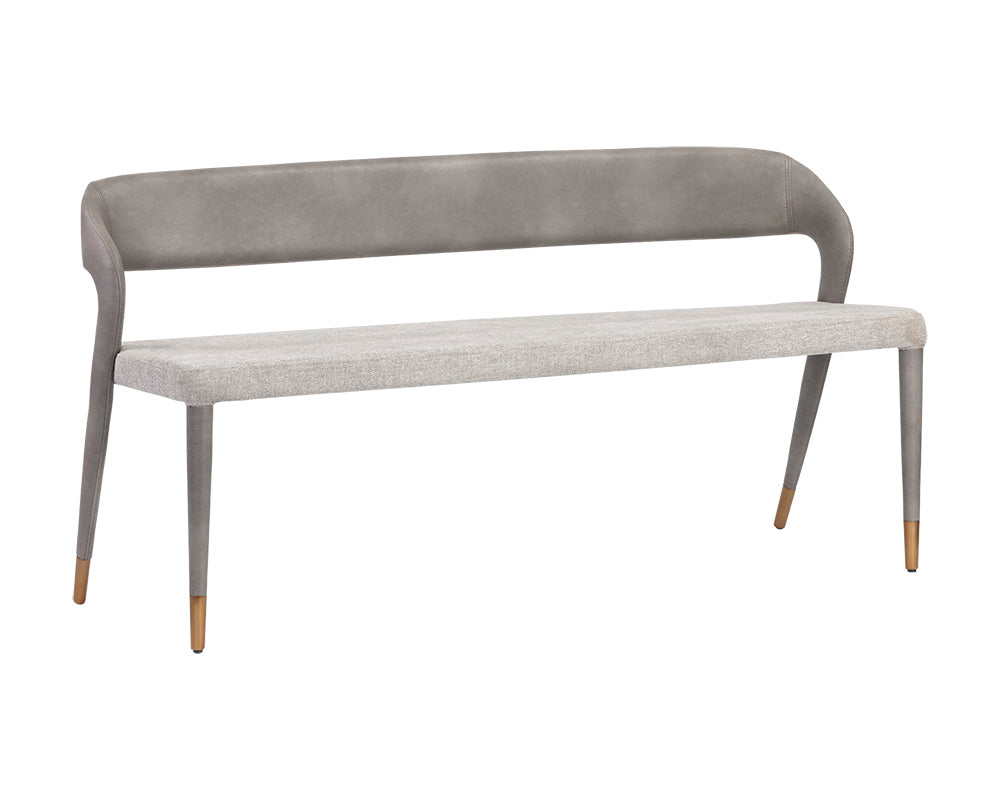 Madura Banquette - Belfast Heather Grey / Bravo Metal