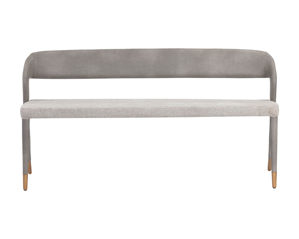 Madura Banquette - Belfast Heather Grey / Bravo Metal