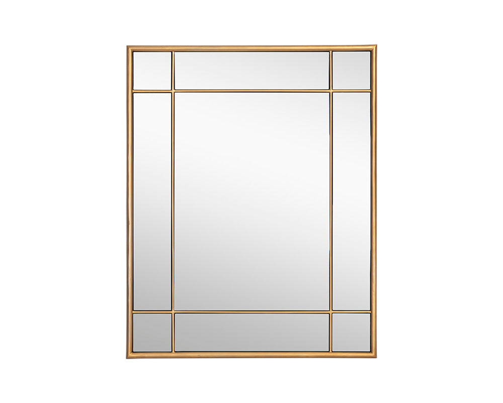 Pasadena Wall Mirror - Brass