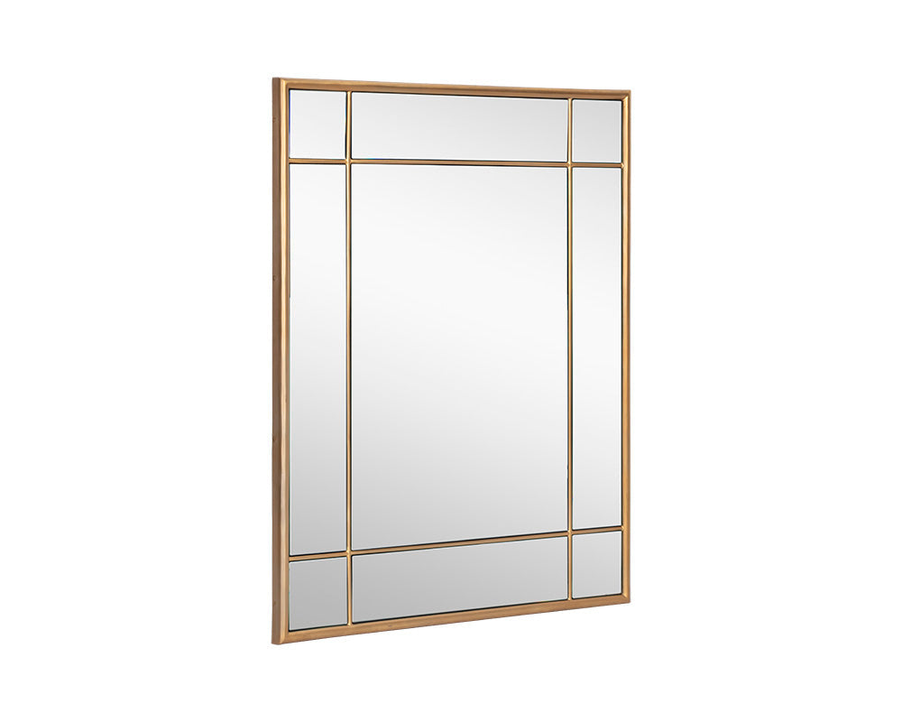 Pasadena Wall Mirror - Brass